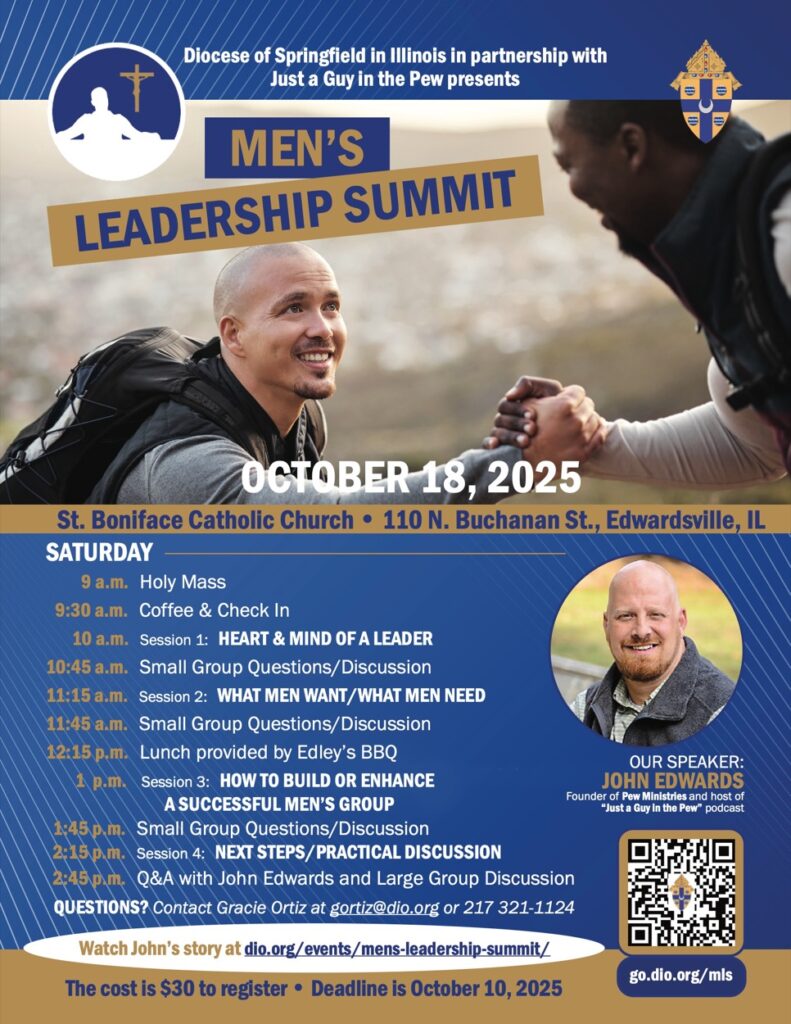 Men's Leadership Summit Diocese of Springfield in Illinois