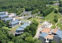 The location of the Augustine Institute in the former Boeing Leadership Center (BLC) in Florissant, Mo., means the vast majority of people who live in the Diocese of Springfield in Illinois would be able to get there in less than two hours. 