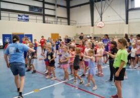 At Totus Tuus, students learn more about the sacraments, attend Mass, and pray. They also have fun watching skits, playing games, and being on the move. 

File photo